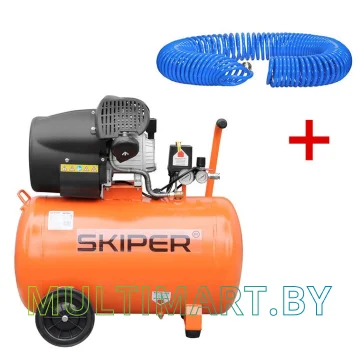 Компрессор Skiper AR100V (со шлангом Skiper PH04 20 м)